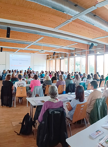 Blick in den vollen Vortragsraum