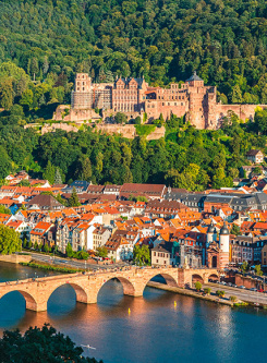 Blick auf Heidelberg